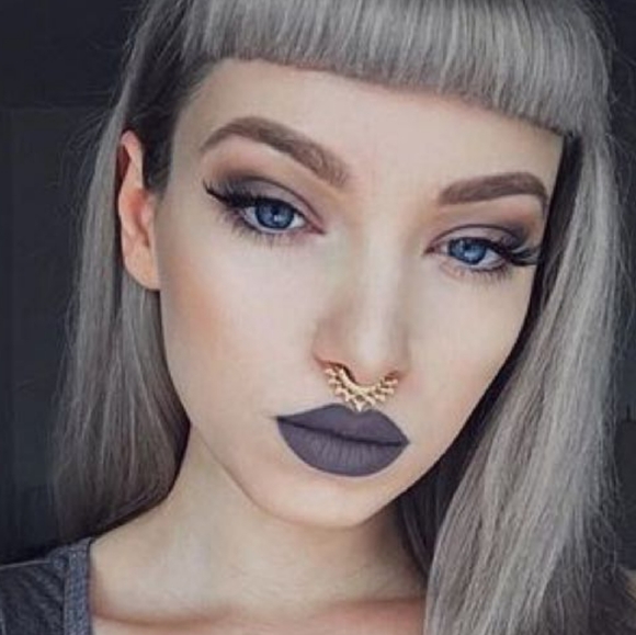 💙🌟CEMENT Lime Crime DISCONTINUED Velvetines Liquid Lipstick NWOBOX - Picture 7 of 9